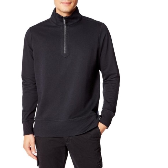 GOOD MAN BRAND Half Zip Sweatshirt - Picture 1 of 6